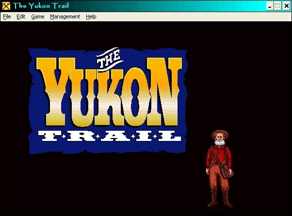 The Yukon Trail (Windows 16-bit) screenshot: The Yukon Trail + Affable prospector