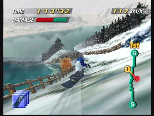 1080° Snowboarding (Nintendo 64) screenshot: Pretty Scenery
