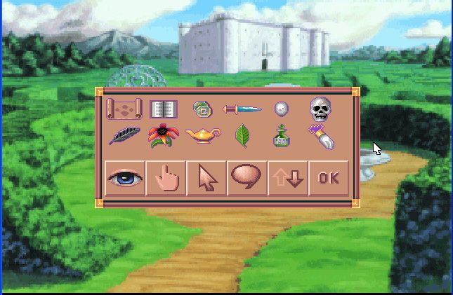 King's Quest VI: Heir Today, Gone Tomorrow (Windows 3.x) screenshot: Inventory - win 3.x