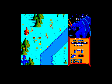 Dragon Spirit (Amstrad CPC) screenshot: Shooting