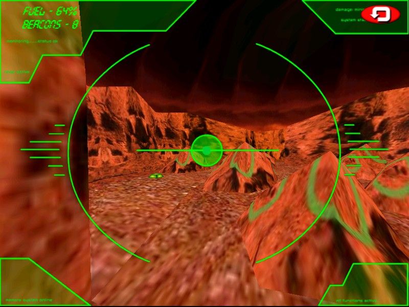 Captain Scarlet: In the Shadow of Fear (Windows) screenshot: Third mission: the maze mini-game