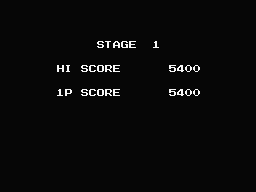 TwinBee (MSX) screenshot: Hi Score screen
