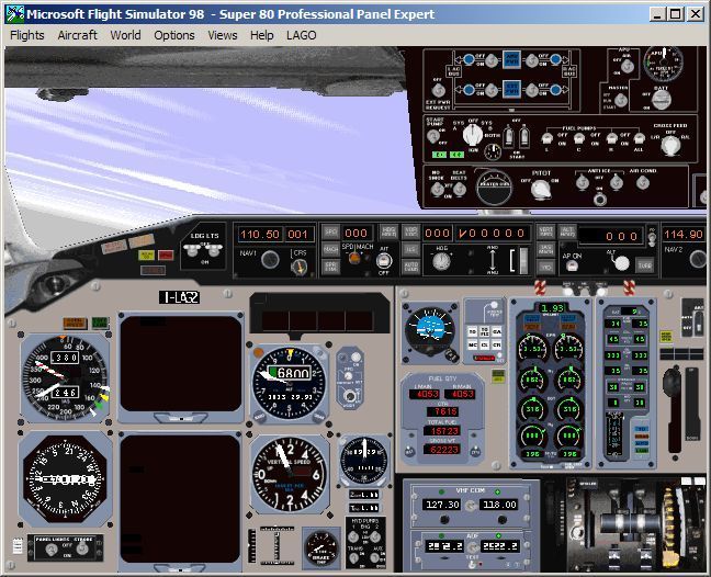 Mad Dog (Windows) screenshot: The expert panel and it's overhead panel
