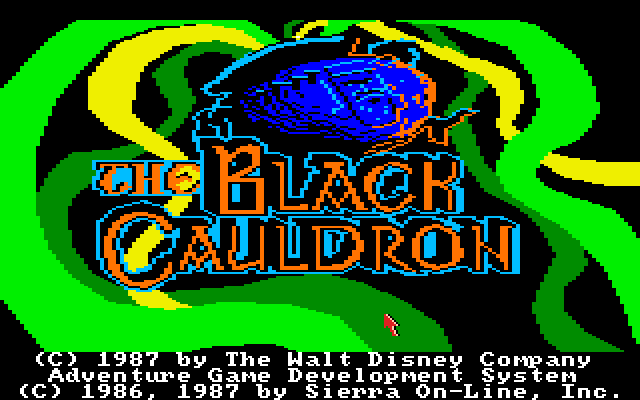 The Black Cauldron (Amiga) screenshot: Main Title