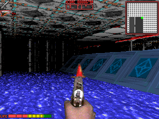The Hidden Below (DOS) screenshot: Below. Slopes, in 1994!