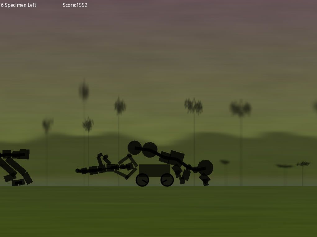 Biocosm (Windows) screenshot: They are crawling over me.