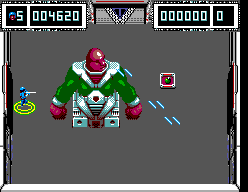 Smash T.V. (SEGA Master System) screenshot: Mutoid Man