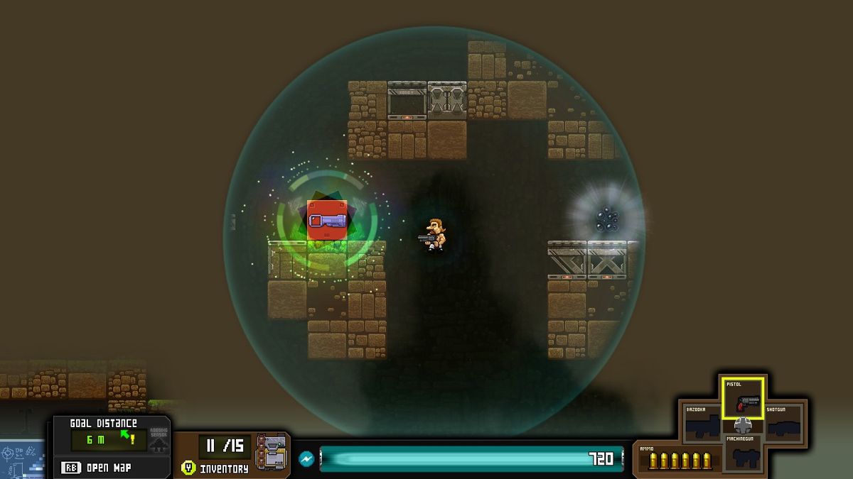 Platformines (Windows) screenshot: Collect the Block Cannon!