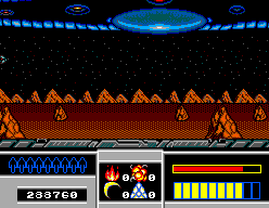 Space Gun (SEGA Master System) screenshot: An U.F.O.