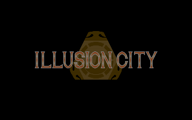 Illusion City: Gen'ei Toshi (PC-98) screenshot: Title screen, Part I