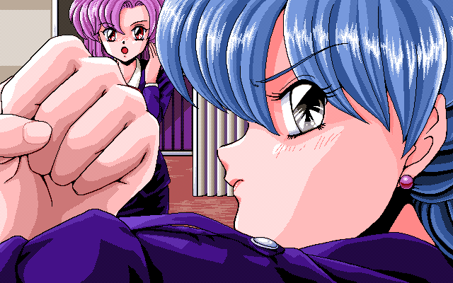 DOR: Part 3 (PC-98) screenshot: They fight over me already?..