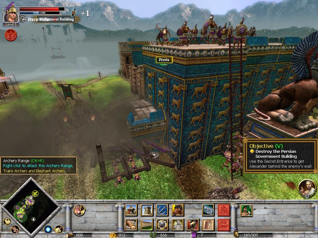 Screenshot of Rise & Fall: Civilizations at War (Windows, 2006) - MobyGames