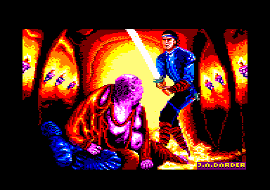 La Aventura Original (Amstrad CPC) screenshot: Loading screen