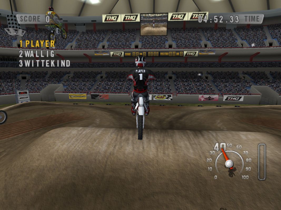 MX vs. ATV Unleashed (Windows) screenshot: Jump view