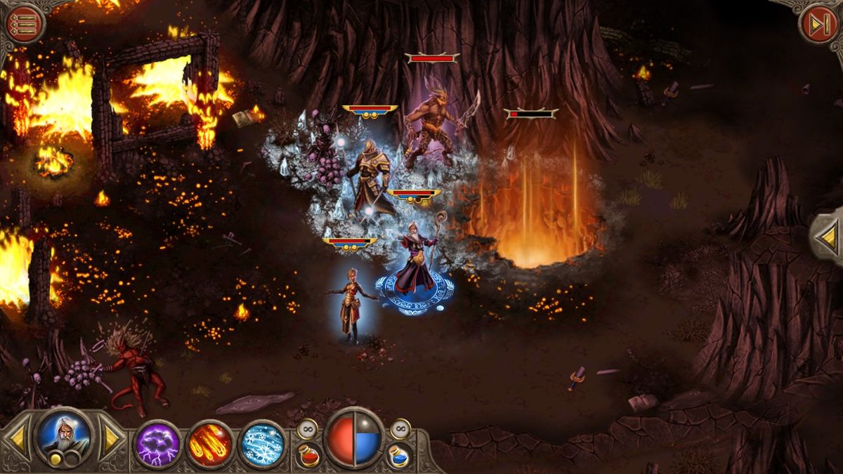 Devils & Demons (Windows) screenshot: Hellish portal