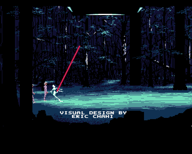 Future Wars: Adventures in Time (Amiga) screenshot: It never rains but it pours
