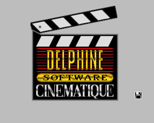 Future Wars: Adventures in Time (Amiga) screenshot: Company logo