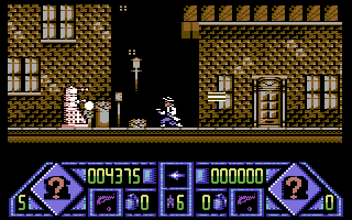 Dalek Attack (Commodore 64) screenshot: These robots are very dangerous