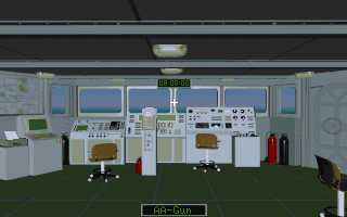 Ka-50 Hokum (DOS) screenshot: Aircraft Career Bridge