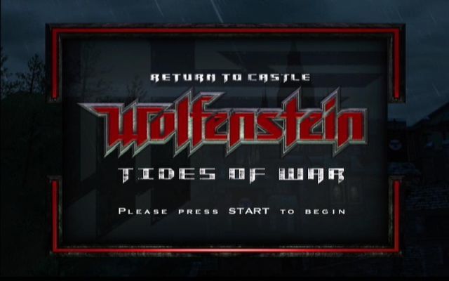 Return to Castle Wolfenstein: Tides of War (Xbox) screenshot: Are you ready to take on the Nazis?