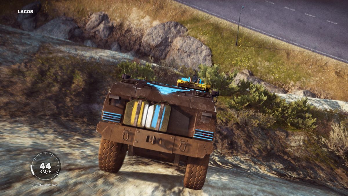 Just Cause 3 (Windows) screenshot: Many of the cars are real all terrain vehicles