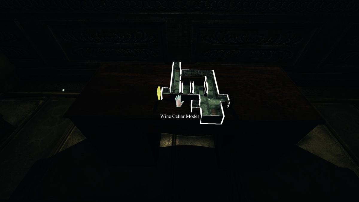 Kraven Manor (Windows) screenshot: Found a miniature of the wine cellar