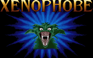 Xenophobe (Atari ST) screenshot: Title screen