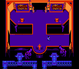 Smash T.V. (NES) screenshot: Contestant entering the arena