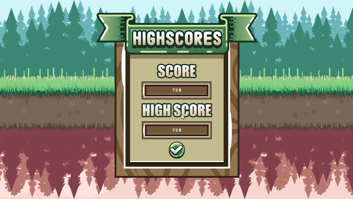 Animality (Windows) screenshot: A high score!
