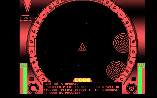 Star Empire (DOS) screenshot: Our mission