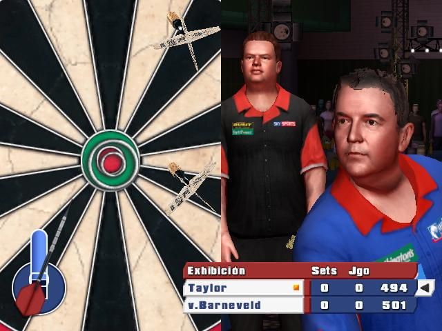 PDC World Championship Darts 2008 (Windows) screenshot: The Competition.