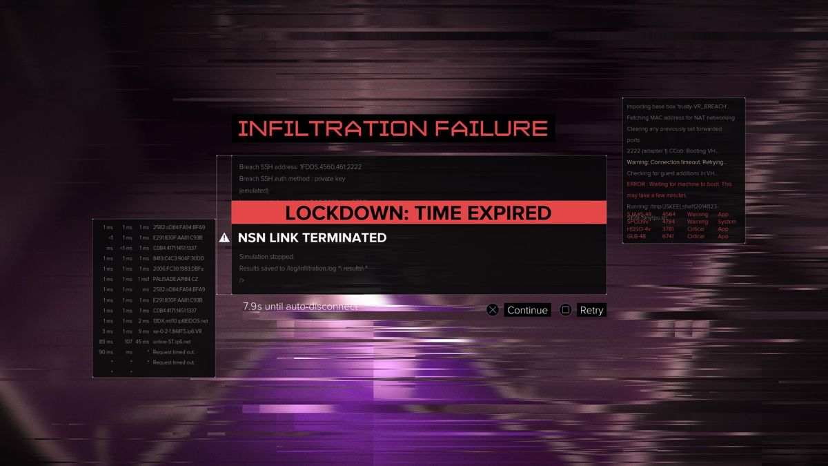 Deus Ex: Mankind Divided (PlayStation 4) screenshot: Breach - Infiltration failure