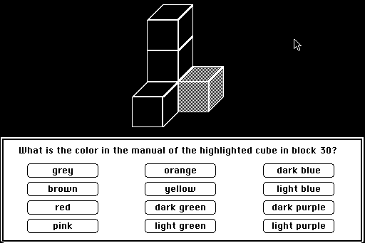 Blockout (Macintosh) screenshot: DRM