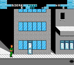 Total Recall (NES) screenshot: The Beginning