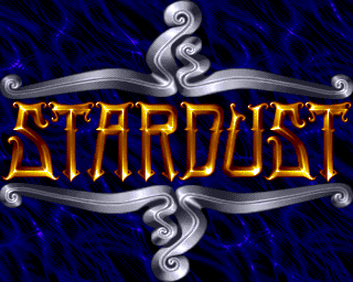 Stardust (Amiga) screenshot: Title