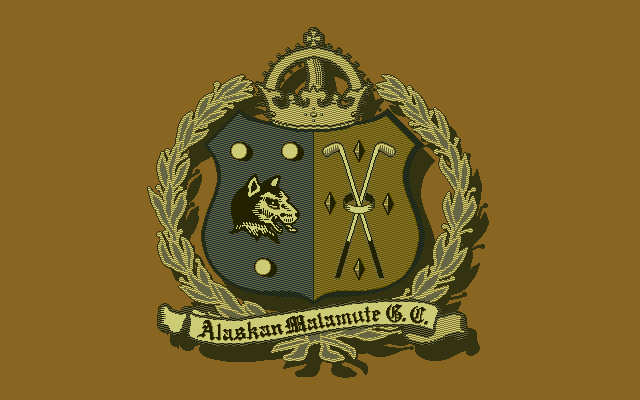 Alaskan Malamute G.C. (PC-98) screenshot: Tournament logo