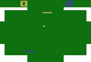 Video Olympics (Atari 2600) screenshot: Quadrapong