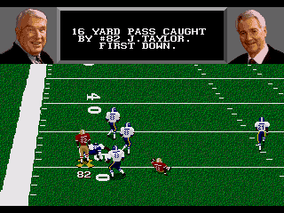 Screenshot of Madden NFL 96 (Genesis, 1995) - MobyGames