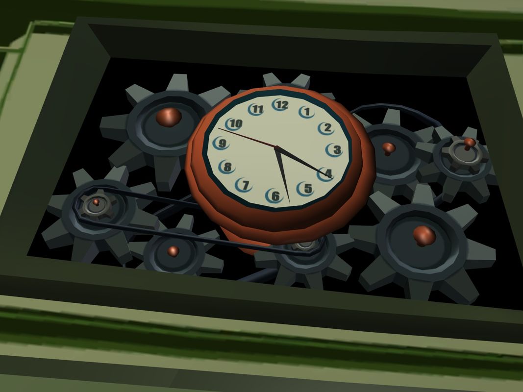 Sam & Max: Season Two - Chariots of the Dogs (Windows) screenshot: This machine controls the time.