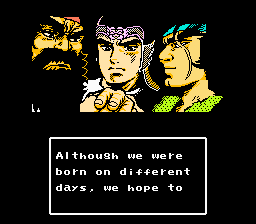 Destiny of an Emperor (NES) screenshot: Wow, three great Chinese heroes from "San Guo" :)