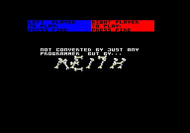 Exterminator (Amstrad CPC) screenshot: I guess if you're the programmer...
