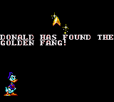 Deep Duck Trouble starring Donald Duck (Game Gear) screenshot: Yeah! A shark with a golden fang!!! Excellent!