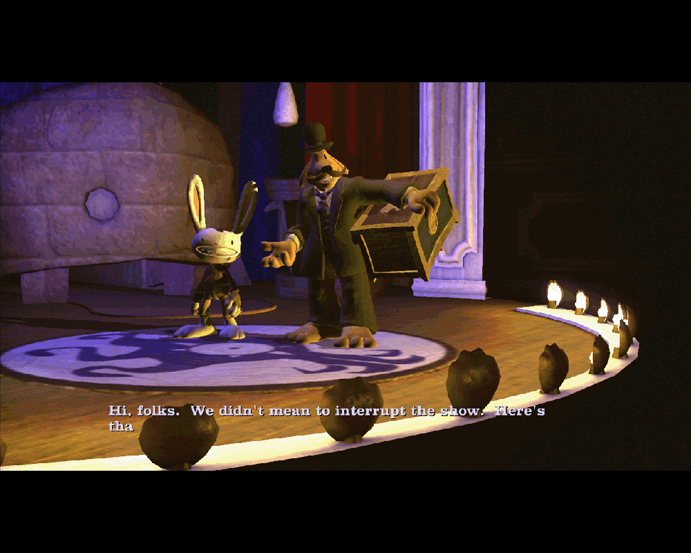 Sam & Max 302: The Tomb of Sammun-Mak (Windows) screenshot: Scenario 4: The ending