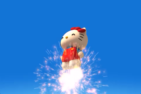 Hello Kitty: Parachute Paradise (iPhone) screenshot: Intro Movie