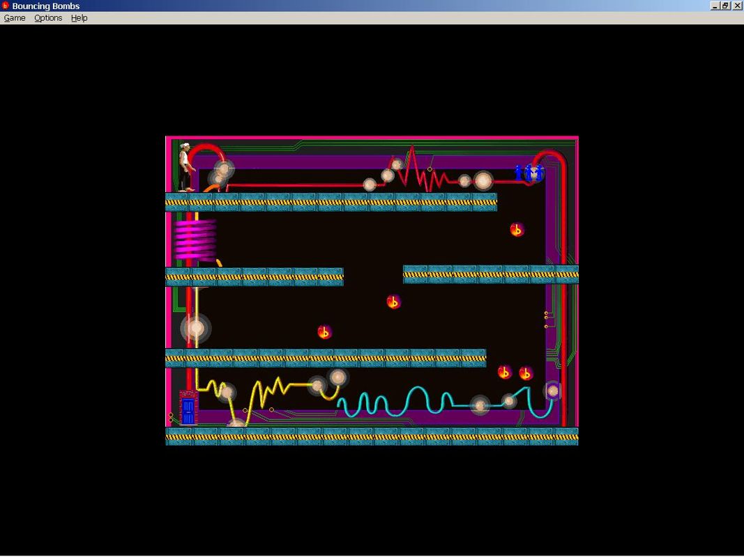Bouncing Bombs (Windows) screenshot: Level 5