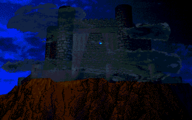 Dungeon Master II: Skullkeep (PC-98) screenshot: The short intro...