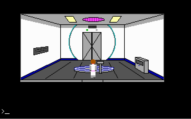 Earthrise (DOS) screenshot: Solus underground
