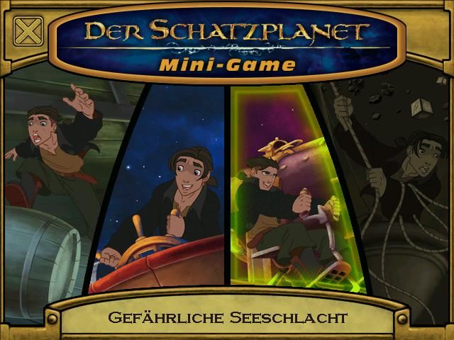 Disney's Treasure Planet Collection (Windows) screenshot: Choose a game