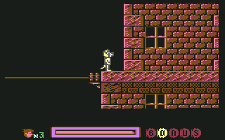 Sleepwalker (Commodore 64) screenshot: "I lost him"