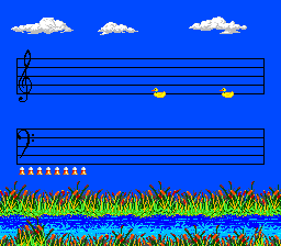 The Miracle Piano Teaching System (Genesis) screenshot: Ducks